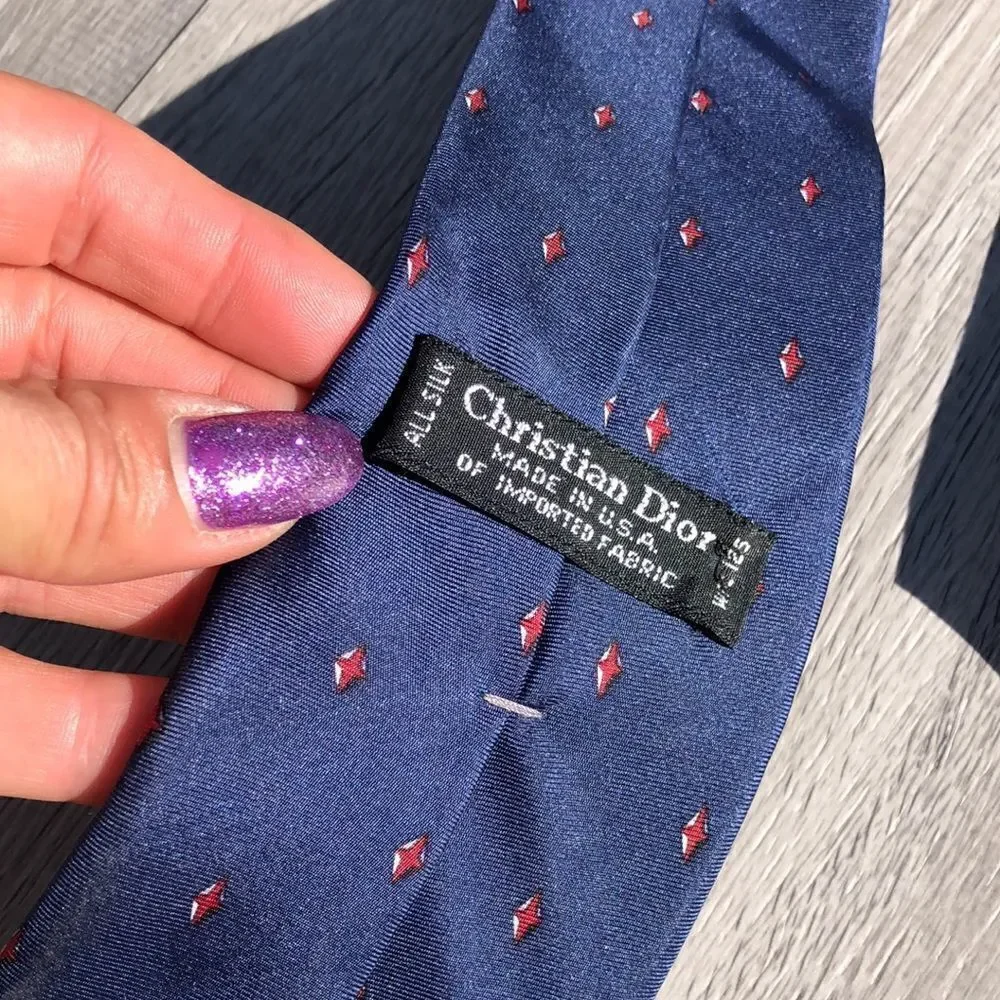 Christian Dior mens tie